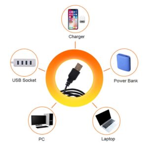 USB светодиодный светильник, ночник, проектор изображений для дома, для спальни