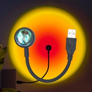 USB светодиодный светильник, ночник, проектор изображений для дома, для спальни