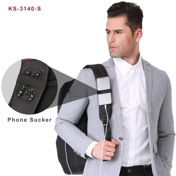 Мужской рюкзак Kingsons с USB зарядкой